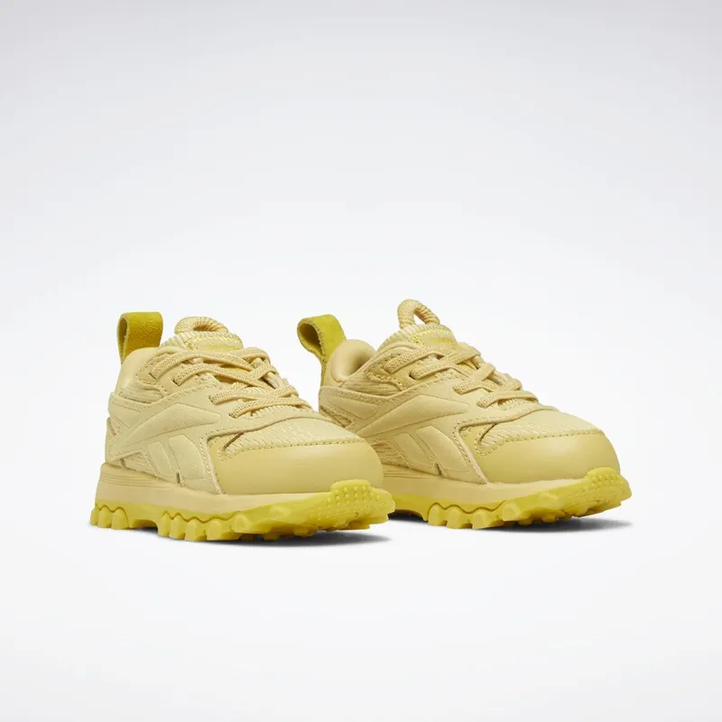 Reebok Cardi B Classic Leather V2 Schoenen Weathered Yellow / Weathered Yellow / Utility Yellow