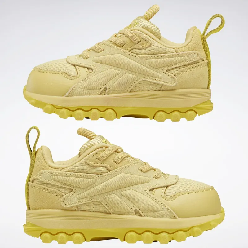 Reebok Cardi B Classic Leather V2 Schoenen Weathered Yellow / Weathered Yellow / Utility Yellow