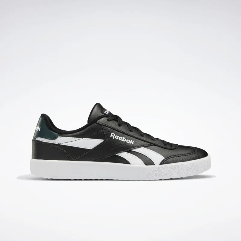 Reebok Vector Smash Schoenen Core Black / Cloud White / Forest Green