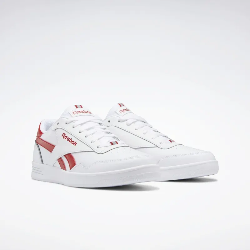 Reebok Royal Techque T Schoenen Cloud White / Flash Red / Pure Grey 4