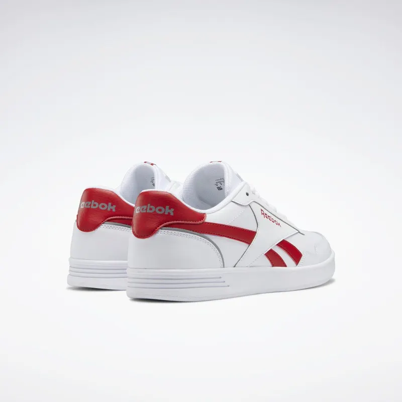Reebok Royal Techque T Schoenen Cloud White / Flash Red / Pure Grey 4