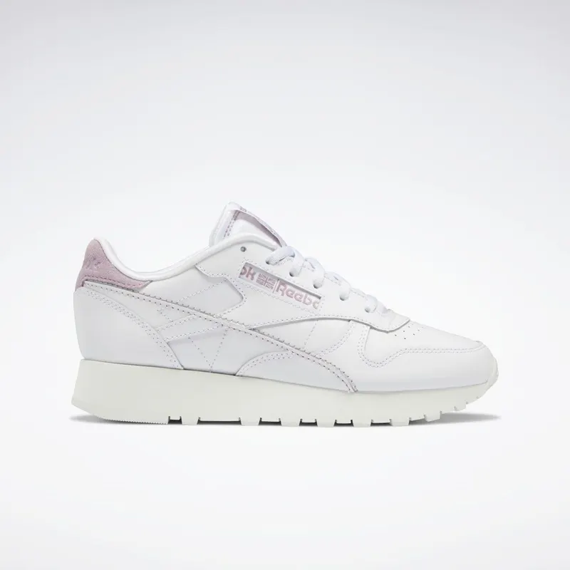 Reebok Classic Leather Make It Yours Schoenen Cloud White / Chalk / Infused Lilac