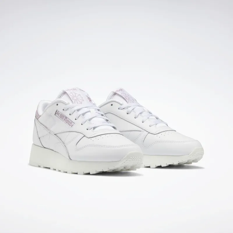 Reebok Classic Leather Make It Yours Schoenen Cloud White / Chalk / Infused Lilac