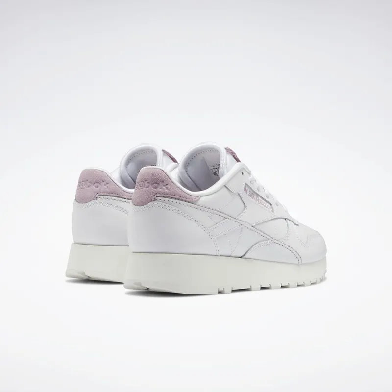 Reebok Classic Leather Make It Yours Schoenen Cloud White / Chalk / Infused Lilac