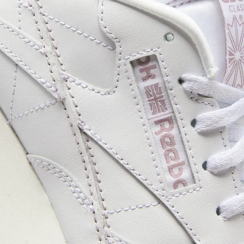 Reebok Classic Leather Make It Yours Schoenen Cloud White / Chalk / Infused Lilac