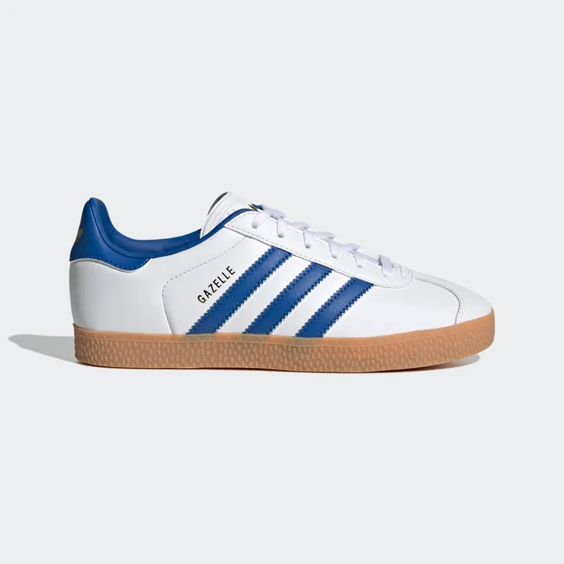 adidas Gazelle Cloud White / Blue / Gum (HP5375)