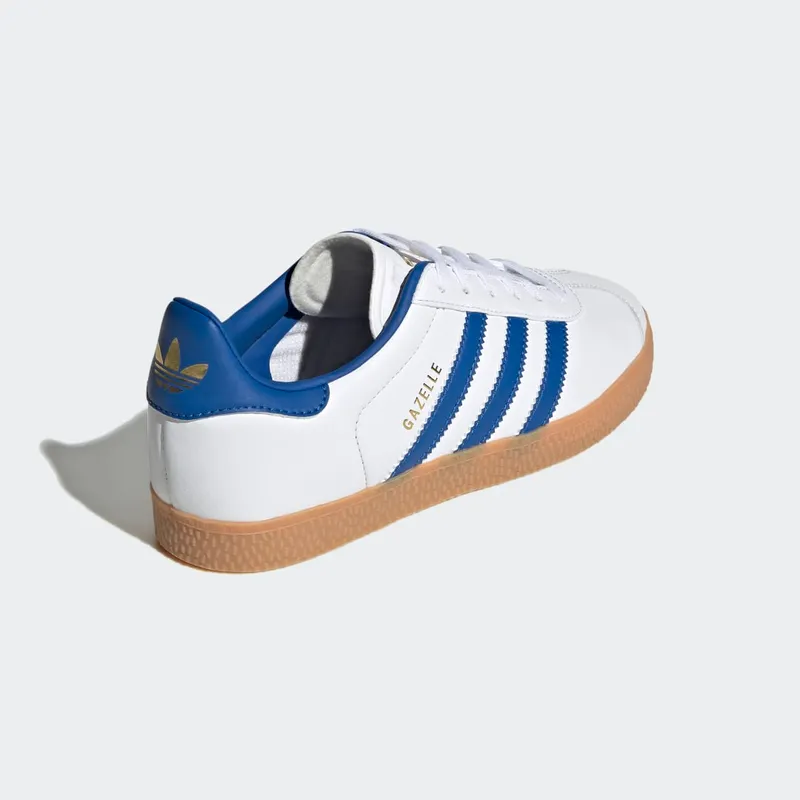 adidas Gazelle Cloud White / Blue / Gum (HP5375)