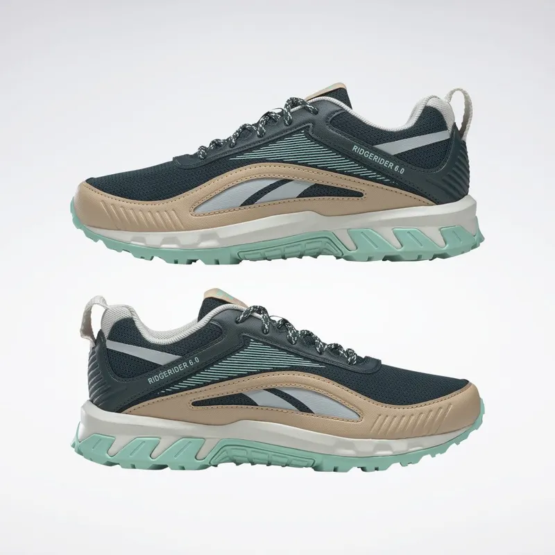 Reebok Ridgerider 6 Schoenen Forest Green / Alabaster / Hint Mint