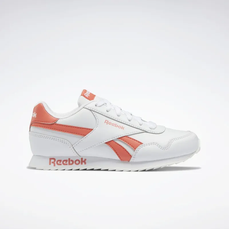 Reebok Royal Classic Jog 3 Schoenen Cloud White / Cloud White / Semi Orange Flare