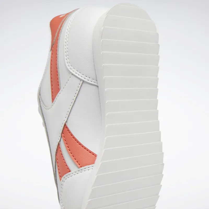 Reebok Royal Classic Jog 3 Schoenen Cloud White / Cloud White / Semi Orange Flare