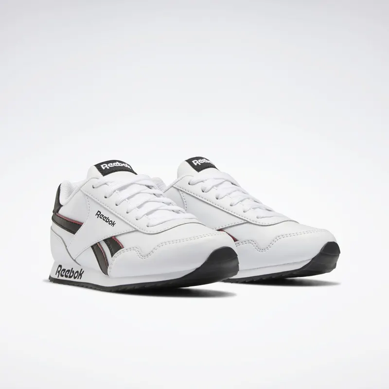 Reebok Royal Classic Jog 3 Schoenen Cloud White / Core Black / Vector Red