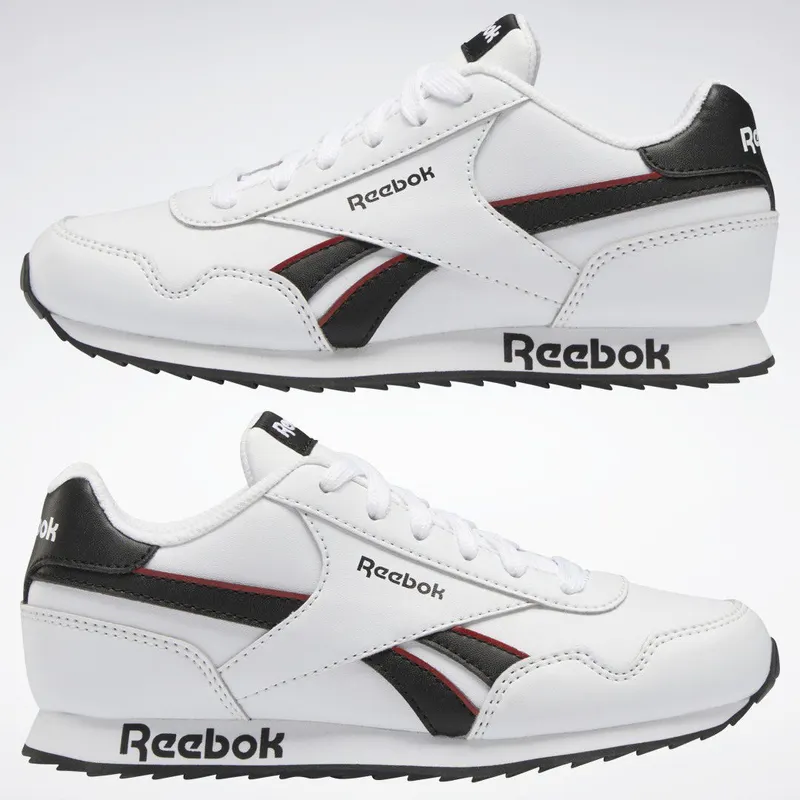 Reebok Royal Classic Jog 3 Schoenen Cloud White / Core Black / Vector Red