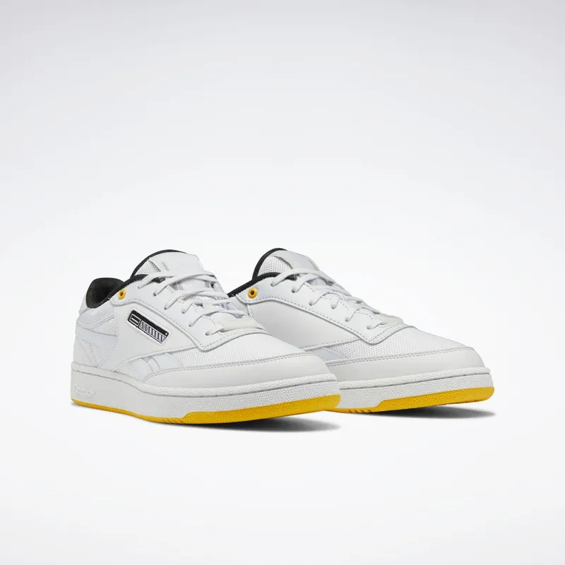 Reebok Jurassic World Club C Revenge Schoenen Il-Spirit White / Silver Metallic / Track Gold