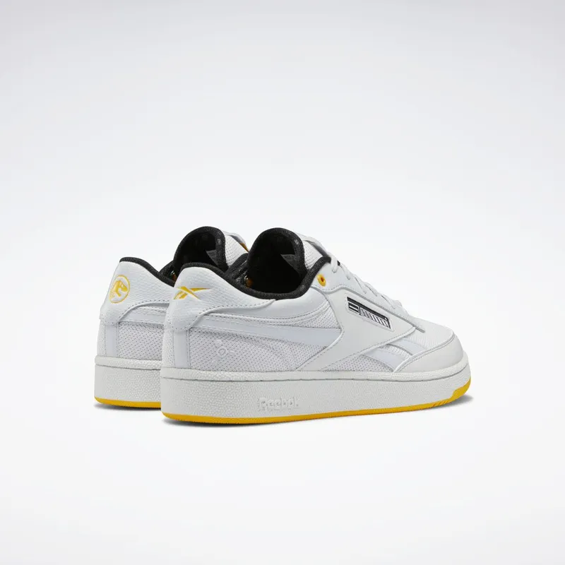 Reebok Jurassic World Club C Revenge Schoenen Il-Spirit White / Silver Metallic / Track Gold