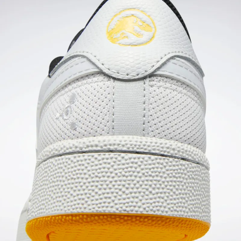 Reebok Jurassic World Club C Revenge Schoenen Il-Spirit White / Silver Metallic / Track Gold