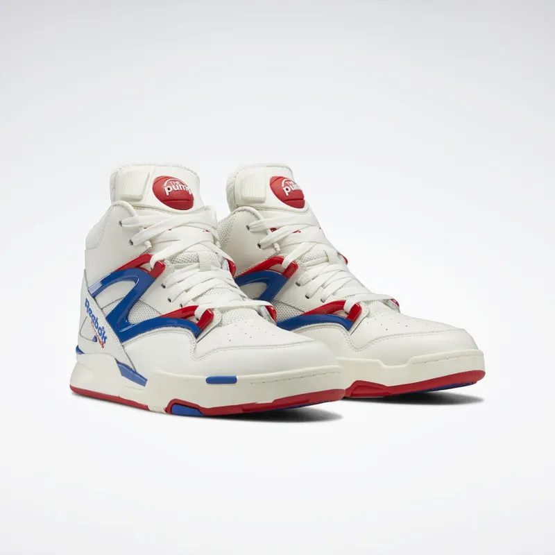 Reebok Pump Omni Zone II Schoenen Chalk / Vector Blue / Vector Red