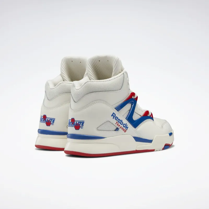 Reebok Pump Omni Zone II Schoenen Chalk / Vector Blue / Vector Red