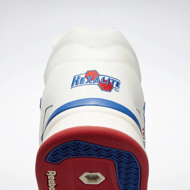 Reebok Pump Omni Zone II Schoenen Chalk / Vector Blue / Vector Red