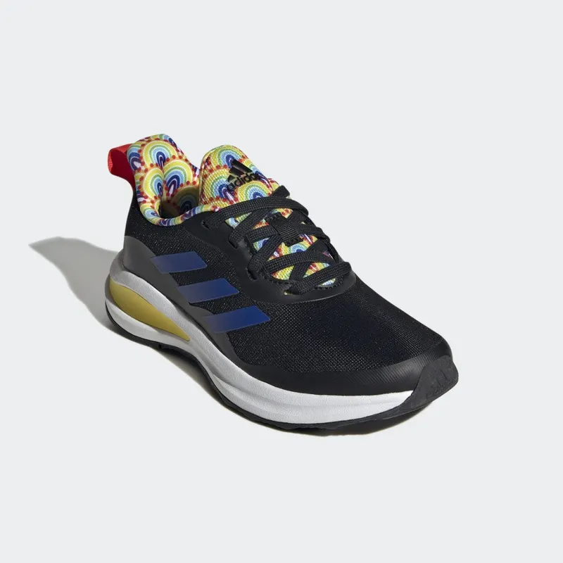 adidas FortaRun Sport Running Veterschoenen Core Black / Royal Blue / Impact Yellow (HR1443)