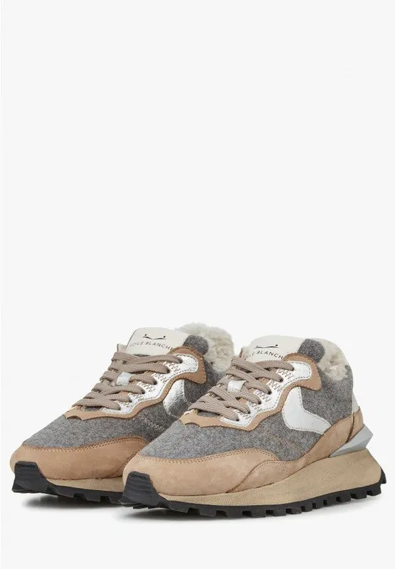 Voile Blanche Qwark Hype Fur Woman Beige-grey (2016997011E09)
