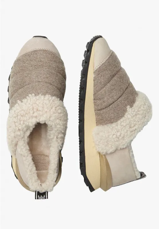 Voile Blanche Qwark Slip Fur Woman Cream-beige (2017158011B91)