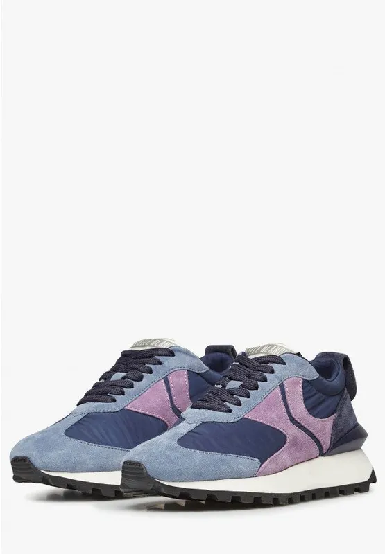 Voile Blanche Qwark Woman Light Blue-navy Blue-lilac (2017161061C74)