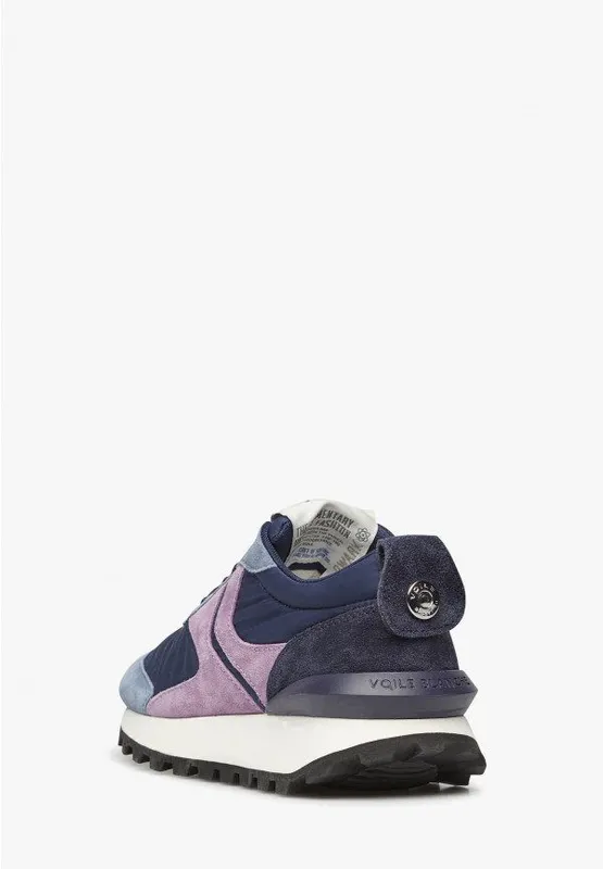Voile Blanche Qwark Woman Light Blue-navy Blue-lilac (2017161061C74)