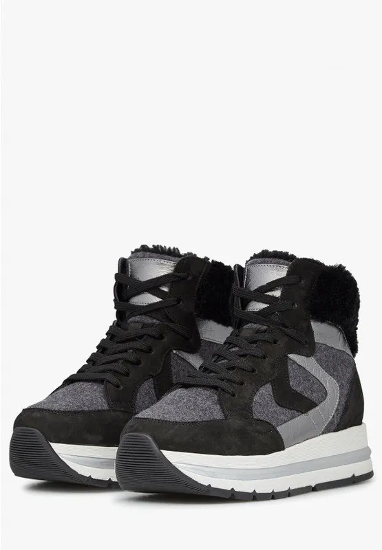 Voile Blanche Maran Flash High 2 Black-charcoal Grey (2502123011A01)