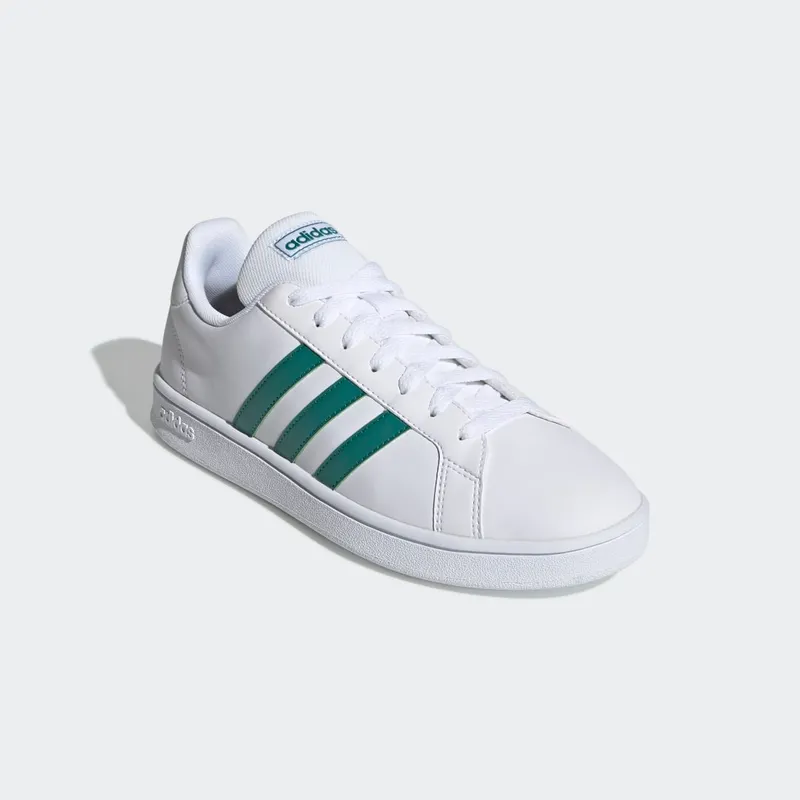 adidas Grand Court Base Cloud White / Active Green / Grey (EE7905)