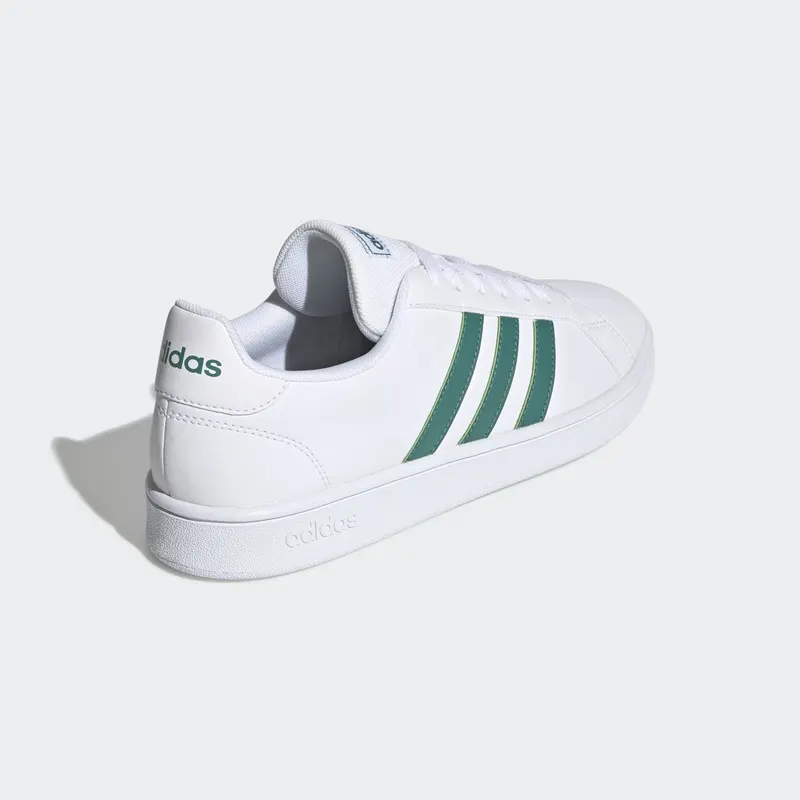 adidas Grand Court Base Cloud White / Active Green / Grey (EE7905)