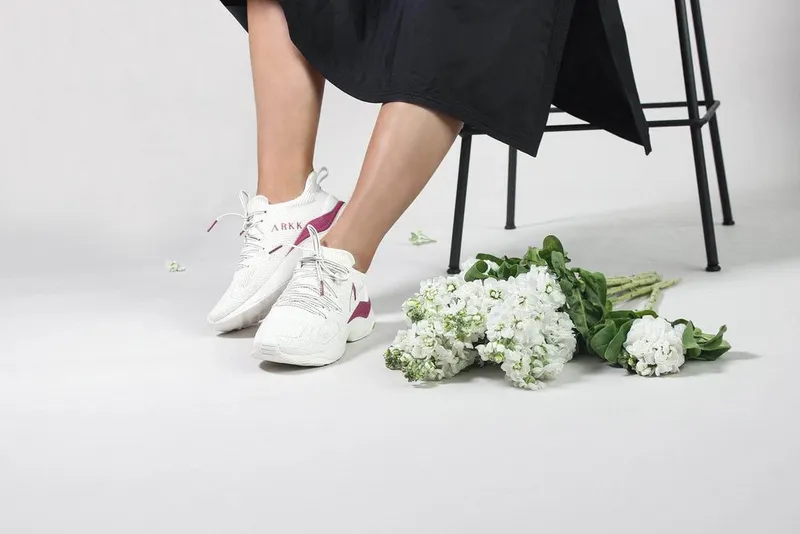Arkk Forthline FG Vulkn Vibram Off White Dark Rose (TE5603-0011-W)