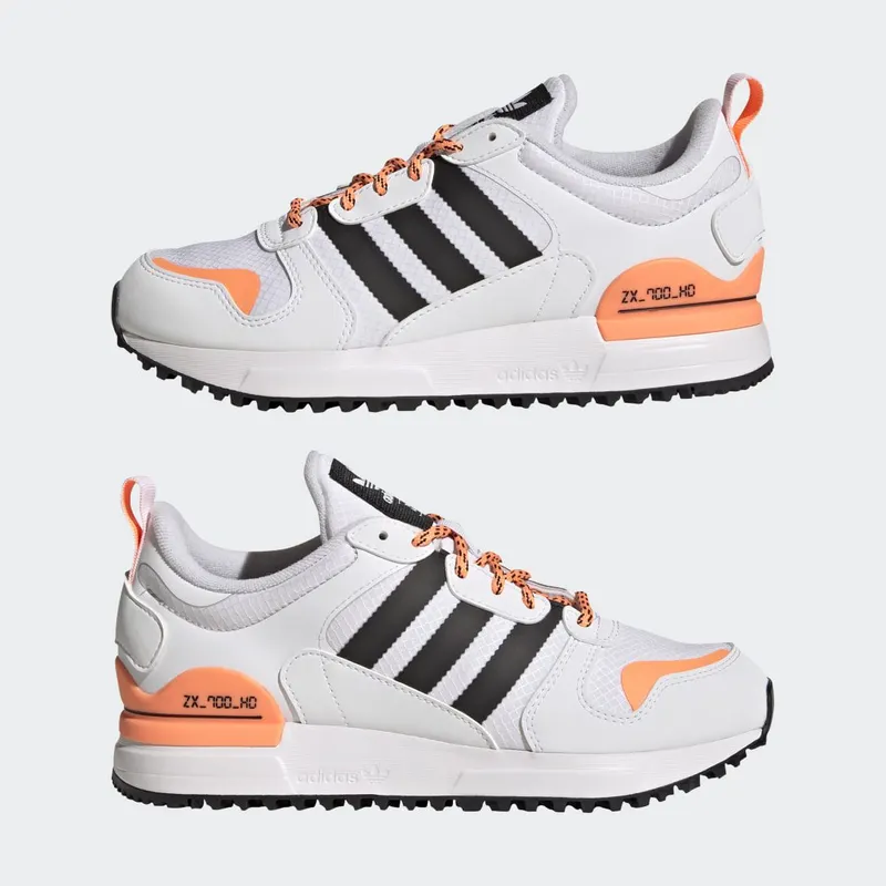 adidas ZX 700 HD Cloud White / Core Black / Beam Orange (GV8874)
