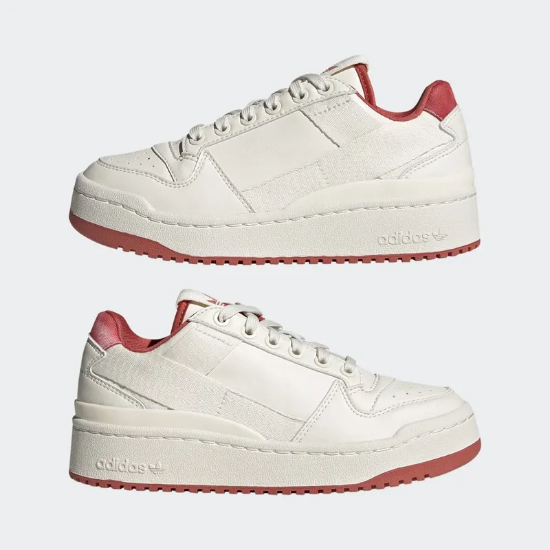 adidas Forum Bold Low Chalk White / Chalk White / Crew Red (GX7292)
