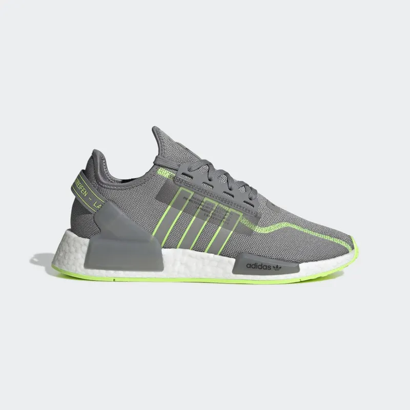 adidas NMD_R1 V2 Grey Three / Signal Green / Cloud White (GY6163)