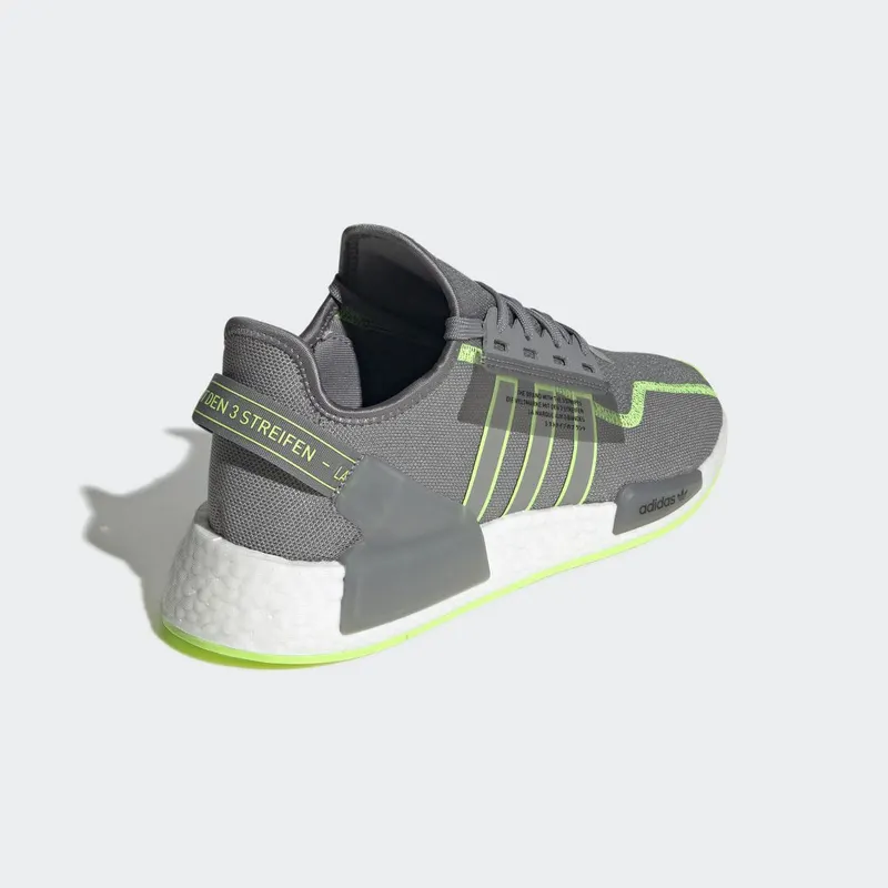 adidas NMD_R1 V2 Grey Three / Signal Green / Cloud White (GY6163)