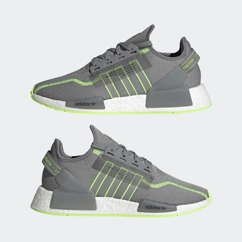adidas NMD_R1 V2 Grey Three / Signal Green / Cloud White (GY6163)