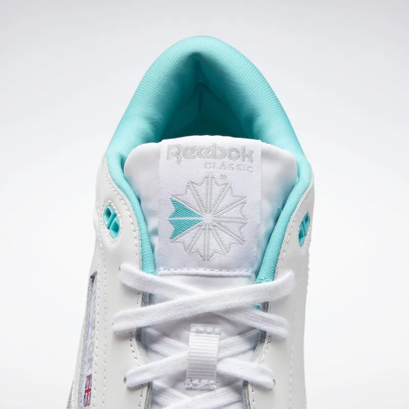 Reebok Club C Mid II Revenge Schoenen Cloud White / Classic Teal / Pure Grey 3