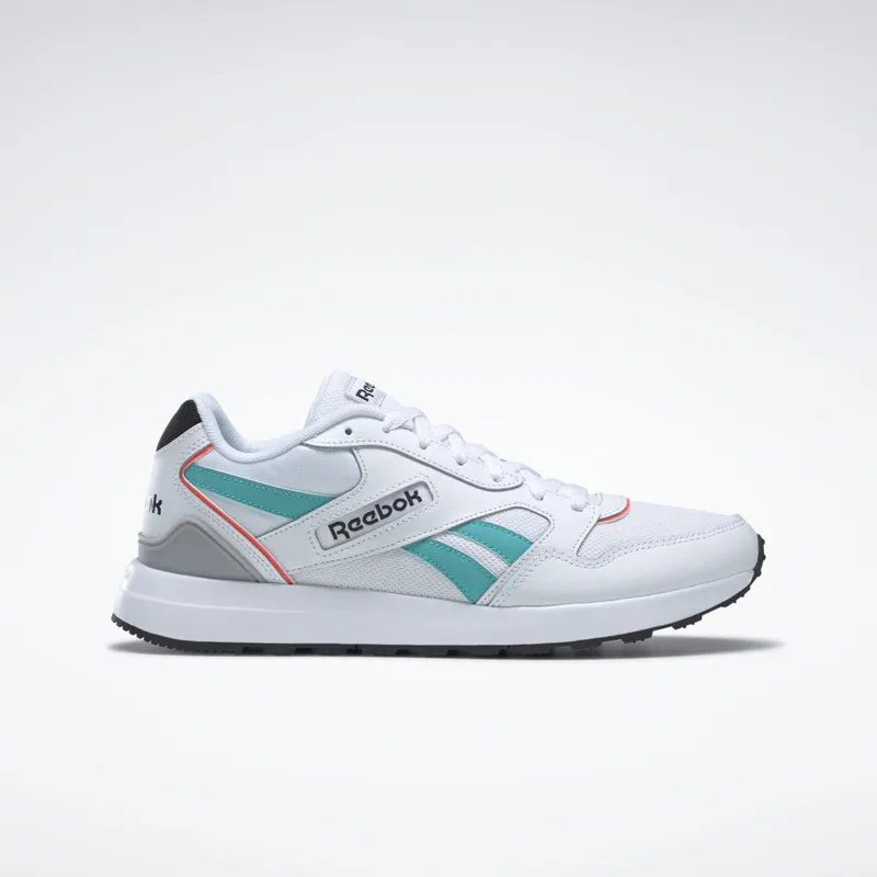 Reebok GL1000 Schoenen Cloud White / Classic Teal / Orange Flare