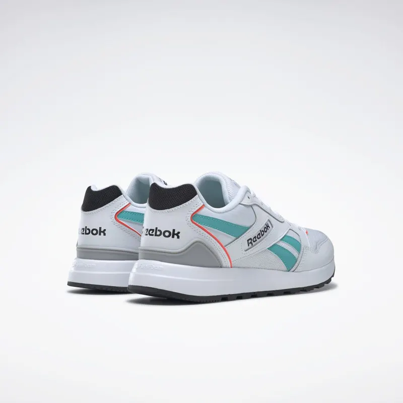 Reebok GL1000 Schoenen Cloud White / Classic Teal / Orange Flare