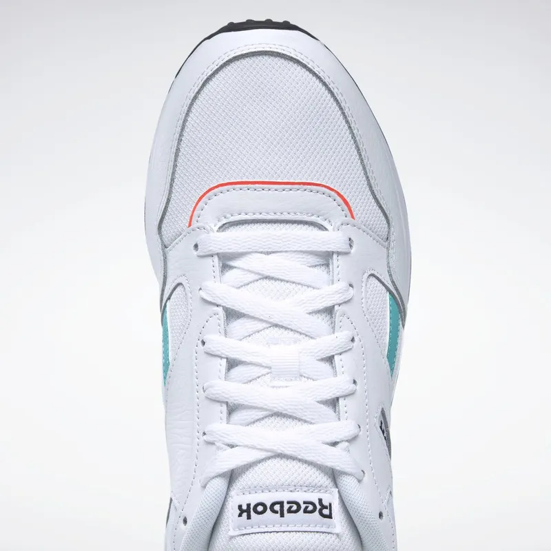 Reebok GL1000 Schoenen Cloud White / Classic Teal / Orange Flare