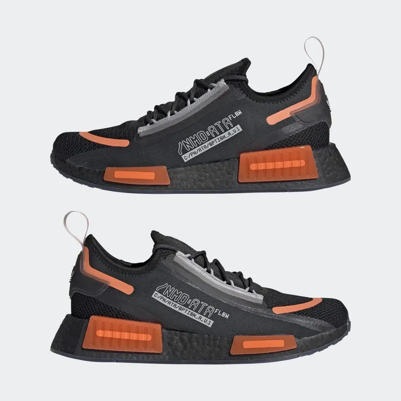 adidas NMD_R1 Spectoo Core Black / Carbon / Team Solar Orange (GZ9264)