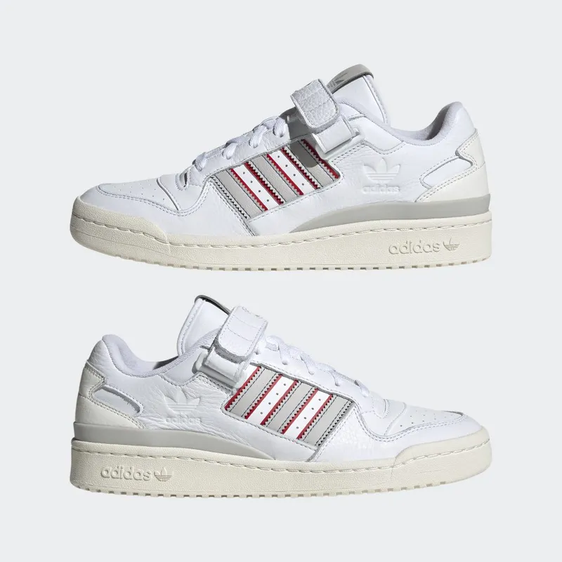 adidas Forum Low Cloud White / Grey One / Blue (H03424)