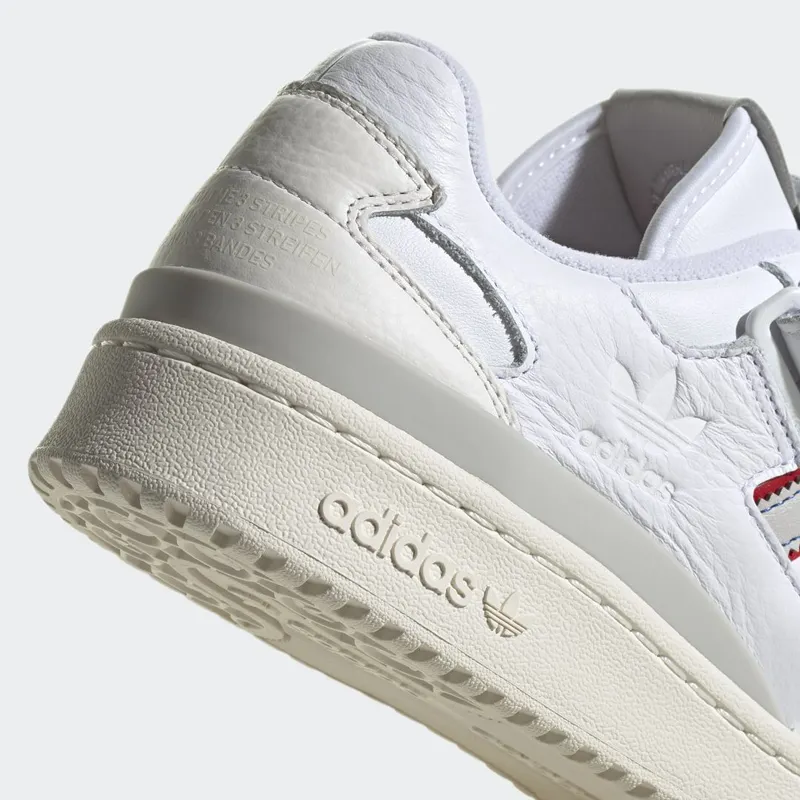 adidas Forum Low Cloud White / Grey One / Blue (H03424)