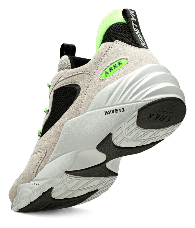 Arkk Kanetyk Suede 2.0 W13 Soft Grey Vivid Green (CR3806-0005-M)