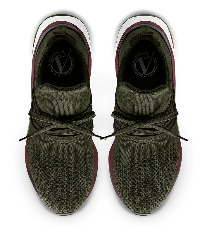 Arkk Raven FG PET Vulkn Vibram Dark Army Tawny Port (CO1444-0283-M)