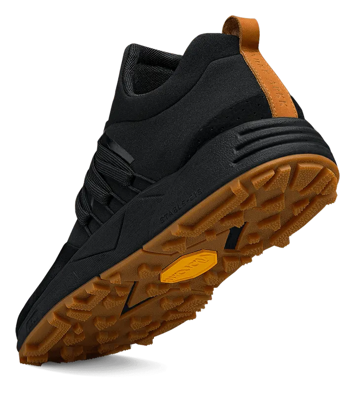 Arkk Raven Nubuck S-E15 Vibram Black Brown Gum (CR1408-0099-M)