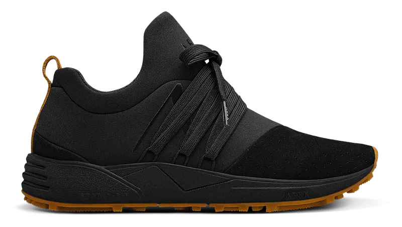 Arkk Raven Nubuck S-E15 Vibram Black Brown Gum (CR1408-0099-M)