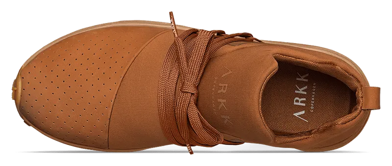 Arkk Raven Nubuck S-E15 Vibram Caramel Cafe Brown Gum (CR1416-0354-M)