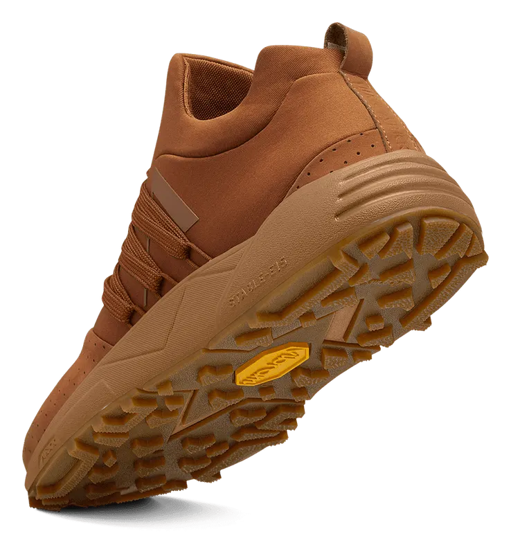 Arkk Raven Nubuck S-E15 Vibram Caramel Cafe Brown Gum (CR1416-0354-W)