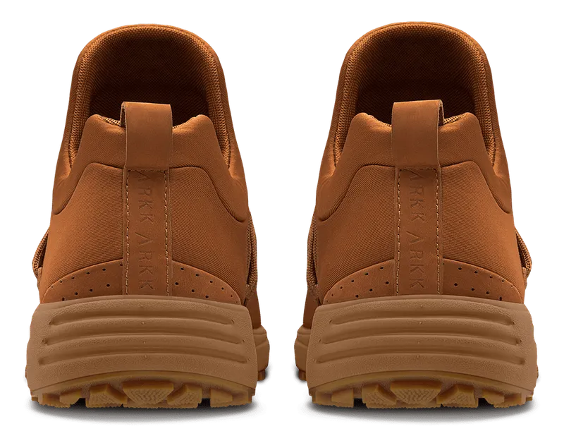 Arkk Raven Nubuck S-E15 Vibram Caramel Cafe Brown Gum (CR1416-0354-W)